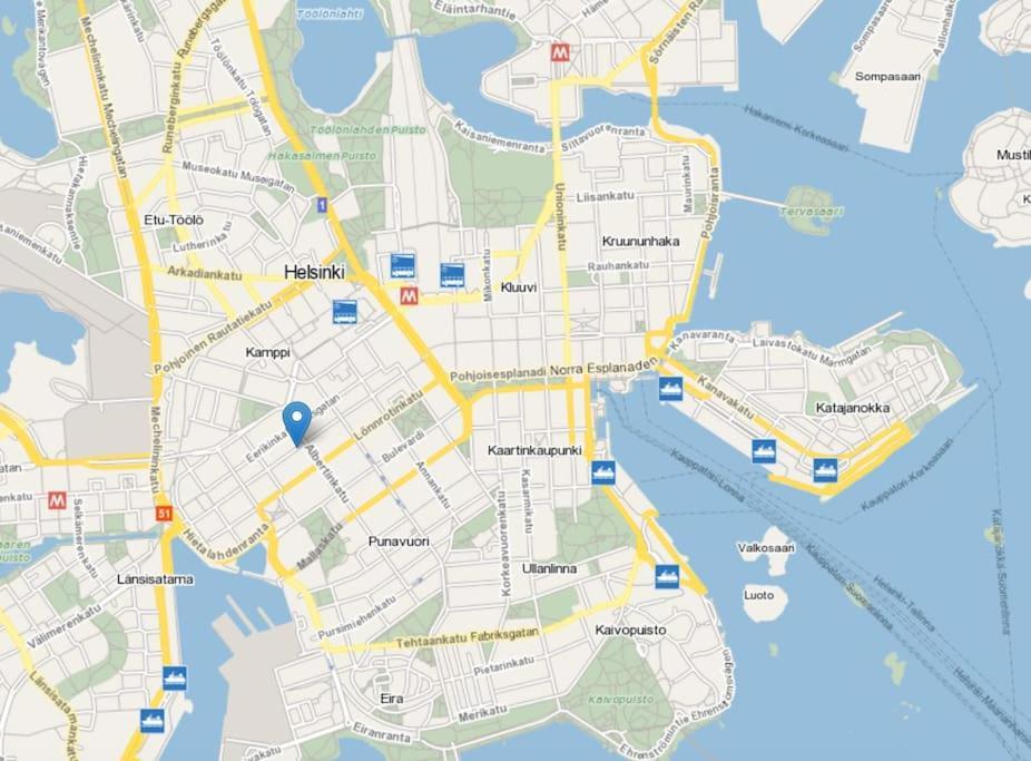 Self Check-in Cozy Studio Near Kamppi Metro, Hietaranta Beach! Appartamento *